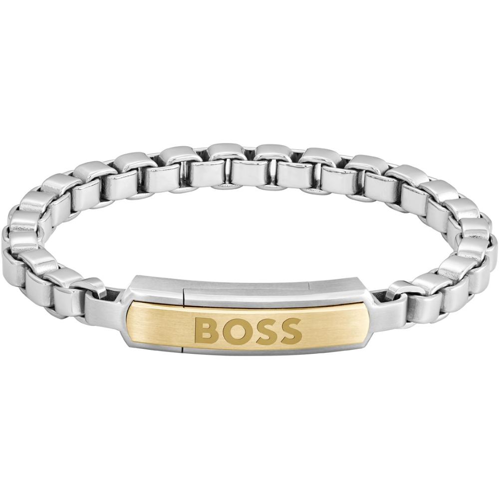 BOSS Jewelry Devon Bracelet Silver Stainless Steel 1580597M