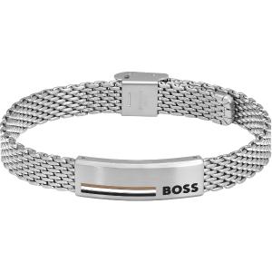 BOSS Jewelry Alen Bracelet Silver Stainless Steel 1580611 - 48401