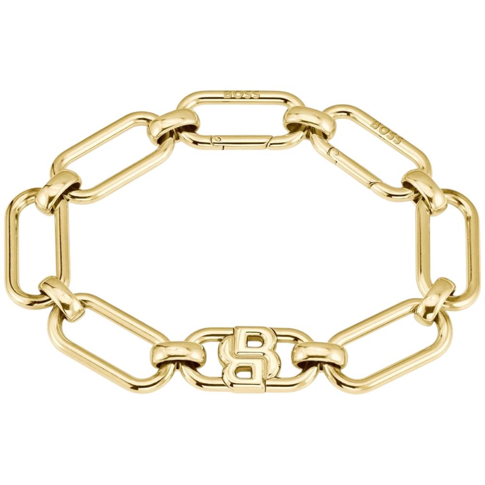 BOSS Jewelry for Her Bracelet Double B Gold-Plated Stainless Steel 1580628