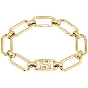 BOSS Jewelry for Her Bracelet Double B Gold-Plated Stainless Steel 1580628 - 55748