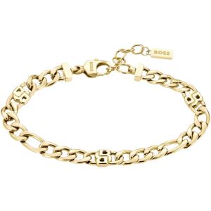 BOSS Jewelry for Her Bracelet Double B Gold-Plated Stainless Steel 1580635 - 55751