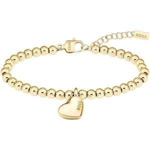 BRACELET Women's BOSS Jewelry Honey Heart Gold-Plated Stainless Steel 1580643 - 55807