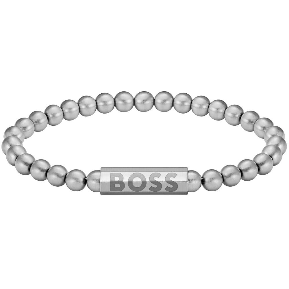 BOSS Jewelry Sphere Metal Bracelet Silver Stainless Steel 1580658M