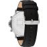 TOMMY HILFIGER Tyson Multifunction Black Dial 44mm Silver Stainless Steel Black Leather Strap 1710586 - 2