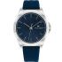 TOMMY HILFIGER Norris Blue Dial 42mm Silver Stainless Steel Blue Rubber Strap 1710616 - 0