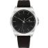 TOMMY HILFIGER Norris Black Dial 42mm Silver Stainless Steel Black Rubber Strap 1710617 - 0
