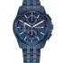 TOMMY HILFIGER Walker Multifunction Blue Dial 44mm Blue Stainless Steel Bracelet 1710622 - 0