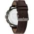 TOMMY HILFIGER Walker Multifunction Black Dial 44mm Grey Stainless Steel Brown Leather Strap 1710623 - 2