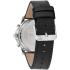 TOMMY HILFIGER Wesley Dual Time Black Dial 42mm Silver Stainless Steel Black Leather Strap 1710624 - 2