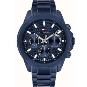 TOMMY HILFIGER Lars Multifunction Blue Dial 46mm Blue Stainless Steel Bracelet 1710652 - 50250