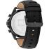 TOMMY HILFIGER Jax Multifunction Black Dial 44mm Black Stainless Steel Black Leather Strap 1710654 - 2