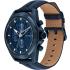 TOMMY HILFIGER Jax Multifunction Blue Dial 44mm Blue Stainless Steel Blue Leather Strap 1710655 - 1