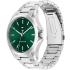 TOMMY HILFIGER Bruce Green Dial 43mm Silver Stainless Steel Bracelet 1710672 - 1