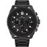 TOMMY HILFIGER Morgan Multifunction Black Dial 48mm Black Stainless Steel Bracelet 1710690 - 0