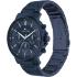 TOMMY HILFIGER Tyson Multifunction Blue Dial 43mm Blue Stainless Steel Bracelet 1710705 - 1
