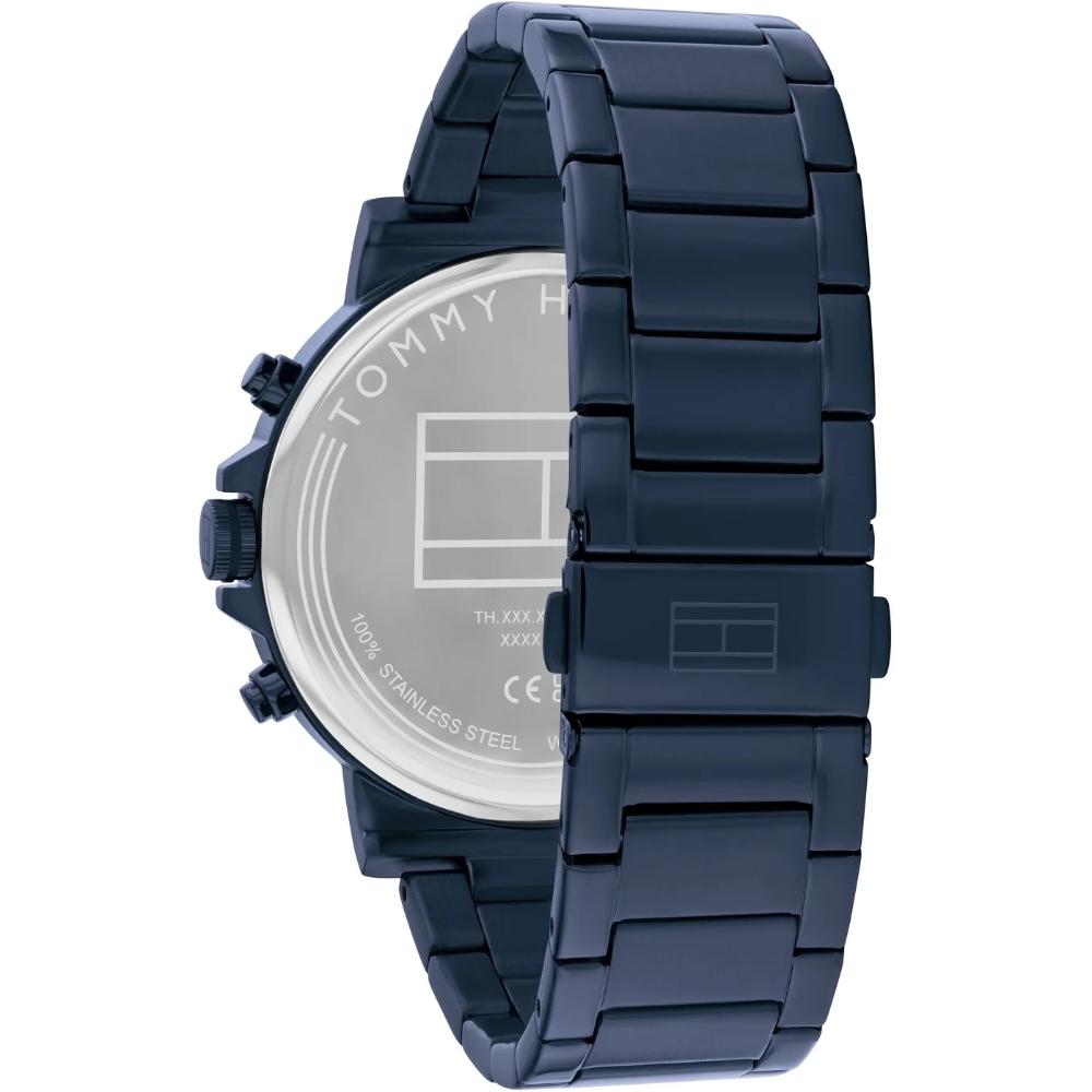 TOMMY HILFIGER Tyson Multifunction Blue Dial 43mm Blue Stainless Steel Bracelet 1710705
