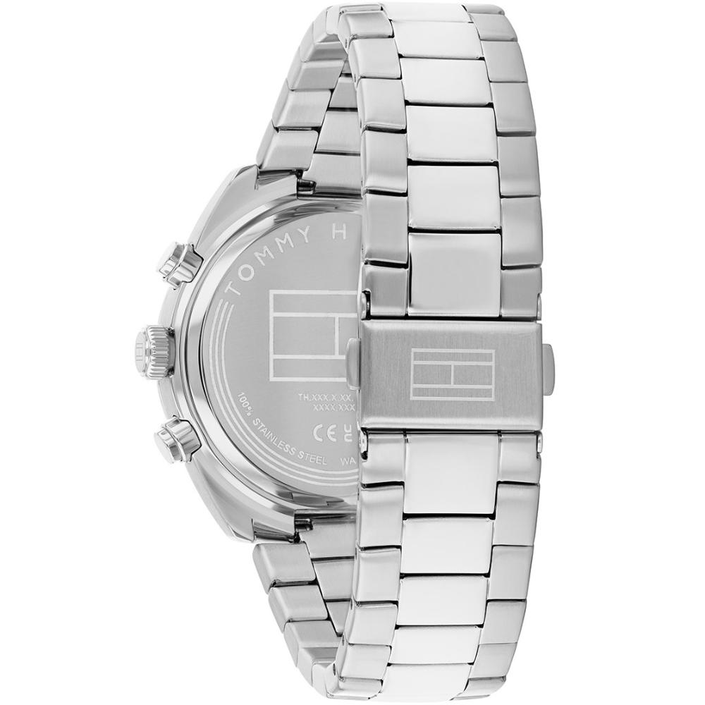 TOMMY HILFIGER Hudson Multifunction Blue Dial 40mm Silver Stainless Steel Bracelet 1710722