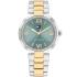 TOMMY HILFIGER Alice Crystals Light Blue Dial 34mm Two Tone Gold Stainless Steel Bracelet 1782680 - 0