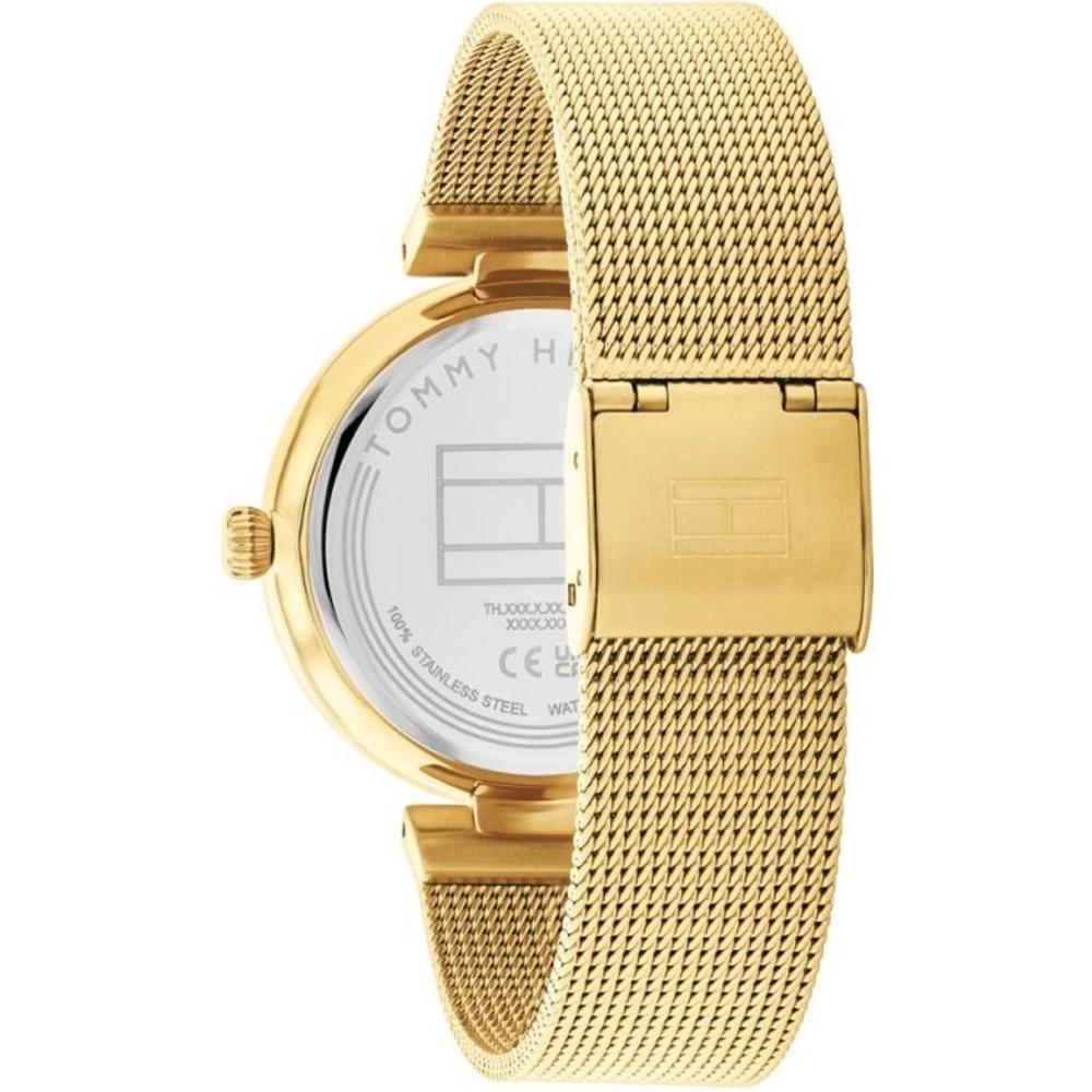 TOMMY HILFIGER Sophia Multifunction Silver Dial 36mm Gold Stainless Steel Milanese Bracelet 1782694