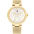 TOMMY HILFIGER Sophia Multifunction Silver Dial 36mm Gold Stainless Steel Milanese Bracelet 1782694 - 0