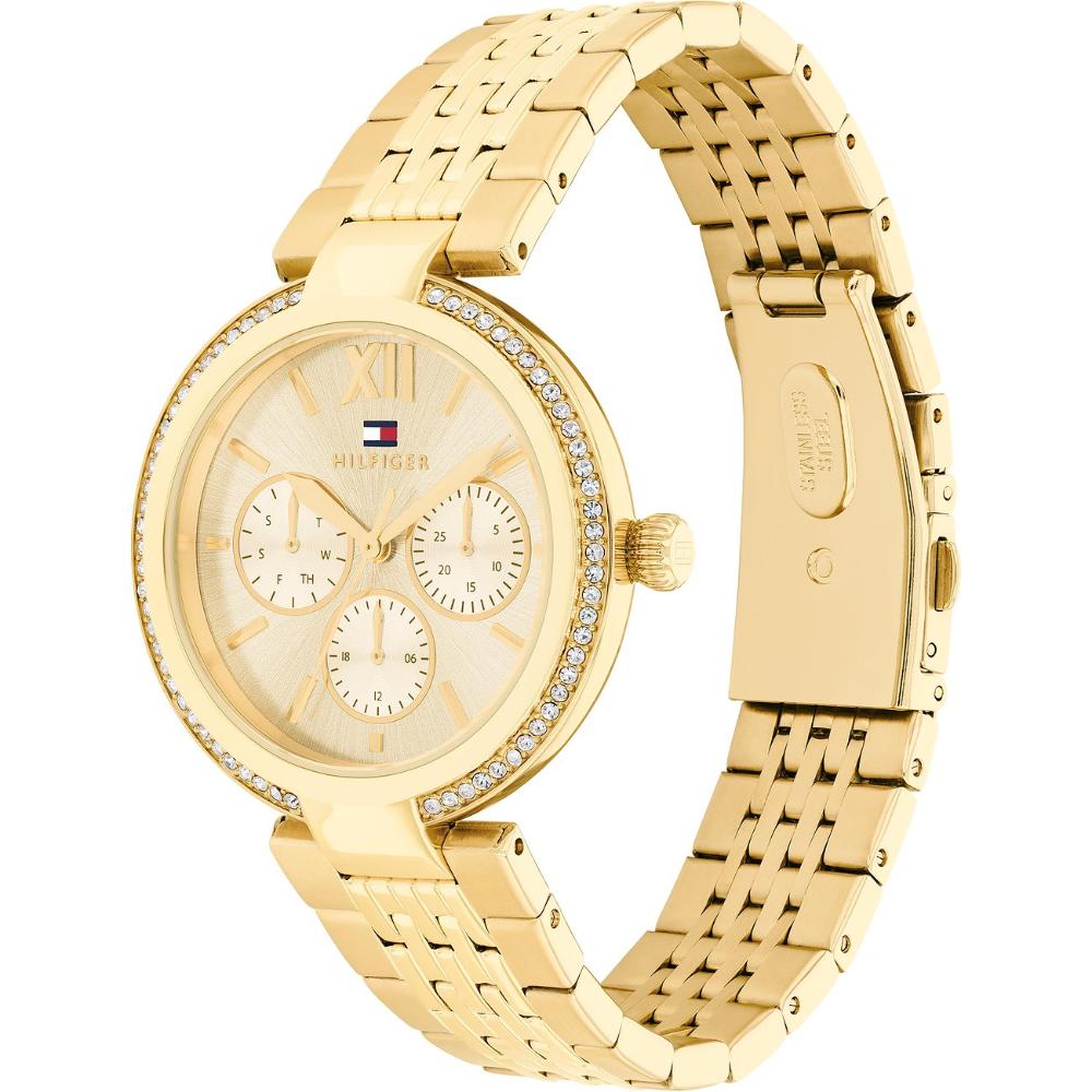 TOMMY HILFIGER Sophia Crystals Multifunction Gold Dial 36mm Gold Stainless Steel Bracelet 1782697