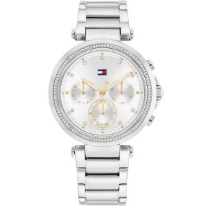 TOMMY HILFIGER Emily Crystals Silver Dial 38mm Silver Stainless Steel Bracelet 1782701 - 42701