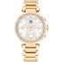 TOMMY HILFIGER Emily Crystals Silver Dial 38mm Gold Stainless Steel Bracelet 1782703 - 0