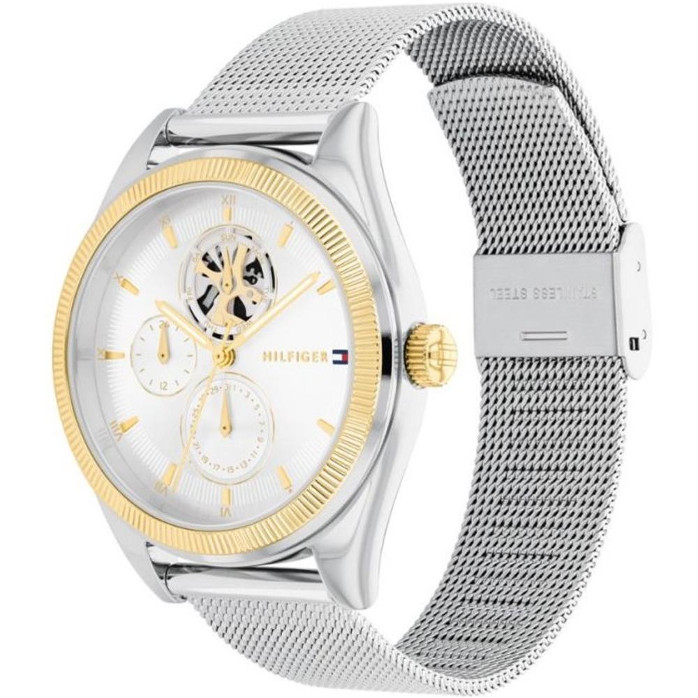 TOMMY HILFIGER Monica Multifunction Silver Dial 38mm Silver Stainless Steel Milanese Bracelet 1782713