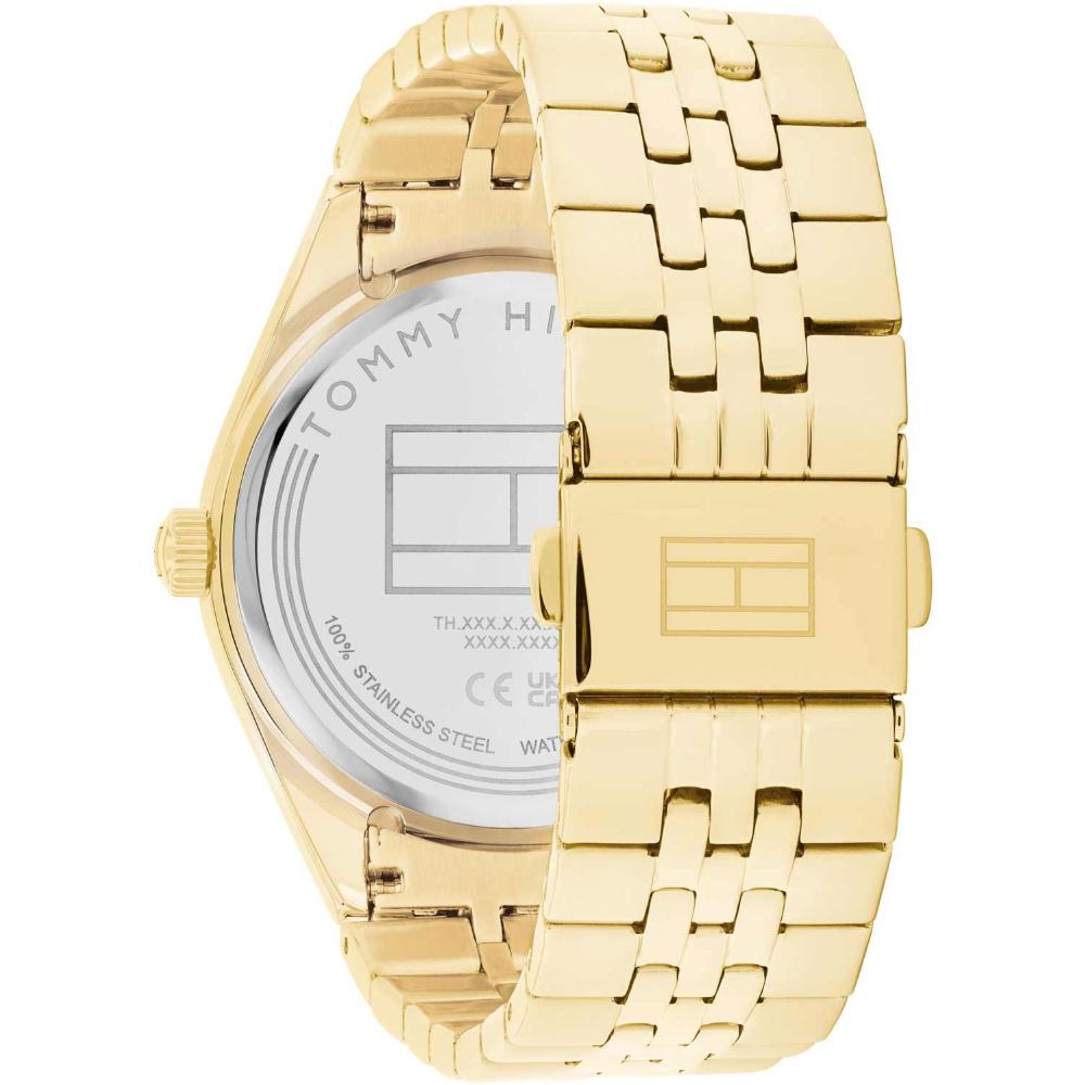 TOMMY HILFIGER Monica Multifunction Black Dial 38mm Gold Stainless Steel Bracelet 1782717