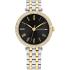 TOMMY HILFIGER Natalie Crystals Black Dial 34mm Two Tone Gold Stainless Steel Bracelet 1782720 - 0