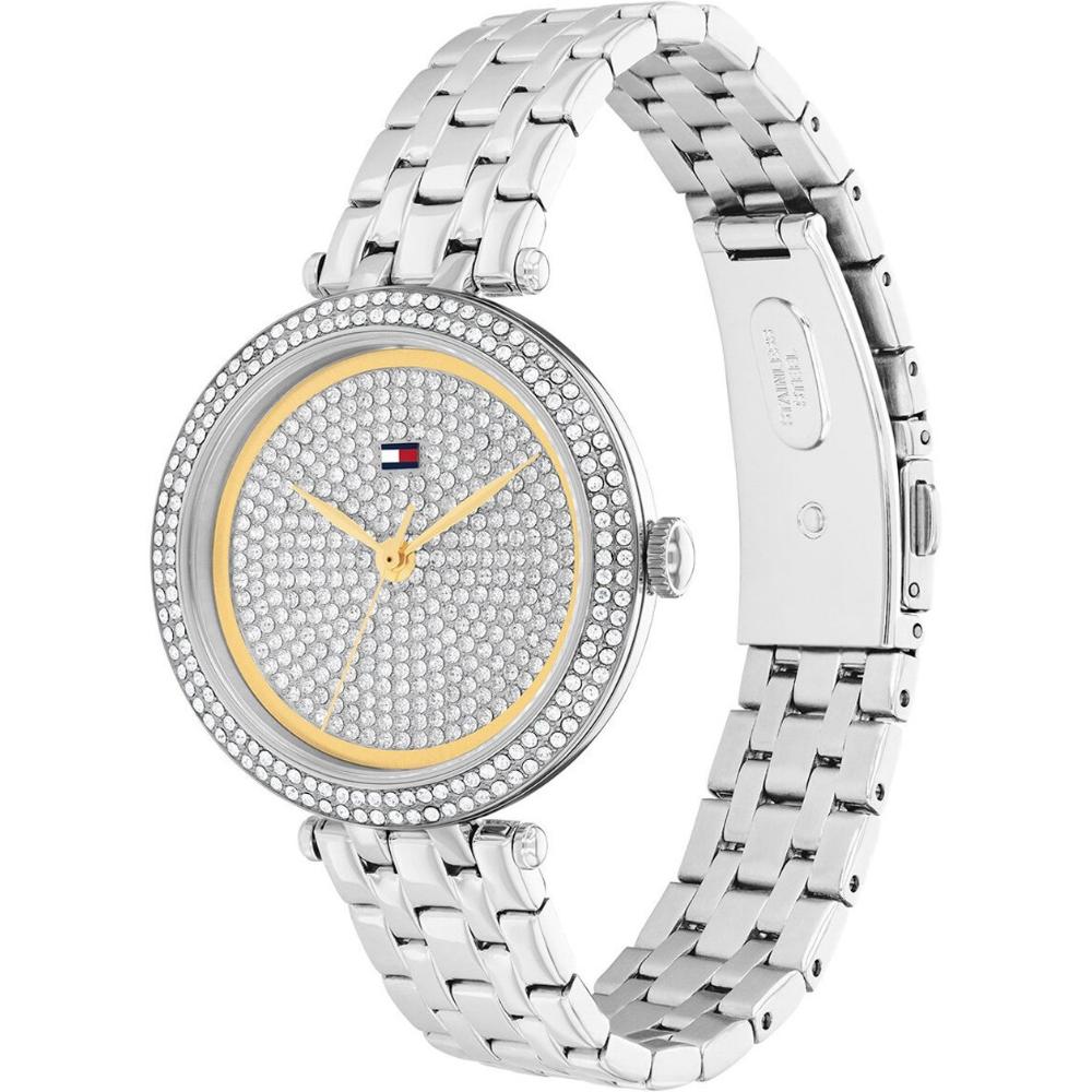 TOMMY HILFIGER Natalie Crystals Silver Dial 34mm Silver Stainless Steel Bracelet 1782722