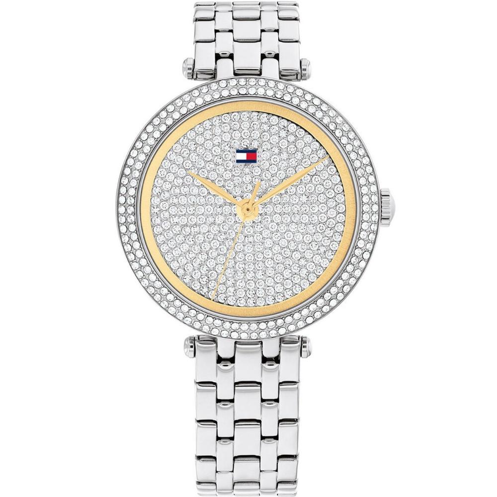 TOMMY HILFIGER Natalie Crystals Silver Dial 34mm Silver Stainless Steel Bracelet 1782722