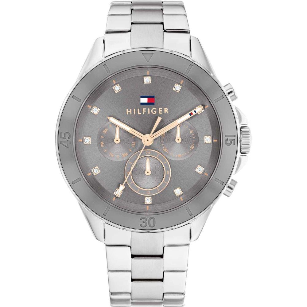 TOMMY HILFIGER Mellie Multifunction Grey Dial 38mm Silver Stainless Steel Bracelet 1782742