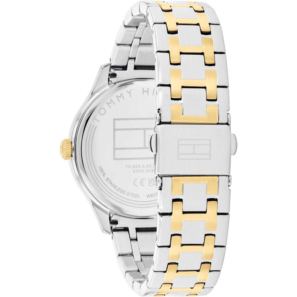 TOMMY HILFIGER Casual Multifunction Silver Dial 38mm Two Tone Gold Stainless Steel Bracelet 1782750