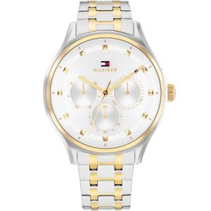 TOMMY HILFIGER Casual Multifunction Silver Dial 38mm Two Tone Gold Stainless Steel Bracelet 1782750 - 50328