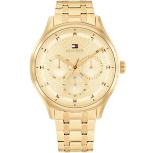 TOMMY HILFIGER Casual Multifunction Gold Dial 38mm Gold Stainless Steel Bracelet 1782751 - 50305