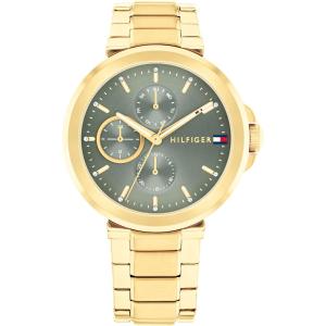 TOMMY HILFIGER Lori Multifunction Grey Dial 38mm Gold Stainless Steel Bracelet 1782755 - 48044