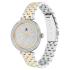 TOMMY HILFIGER Natalie Crystals Silver Dial 34mm Two Tone Gold Stainless Steel Bracelet 1782760 - 1