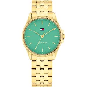 TOMMY HILFIGER Jade Green Dial 29mm Gold Stainless Steel Bracelet 1782774 - 58542