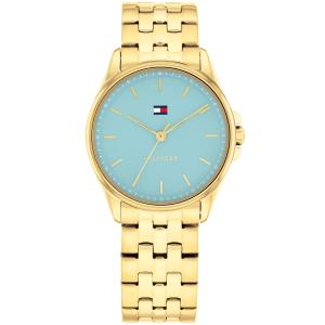 TOMMY HILFIGER Jade Light Blue Dial 29mm Gold Stainless Steel Bracelet 1782776 - 55371