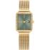TOMMY HILFIGER Tea Green Dial 21x24mm Gold Stainless Steel Mesh Bracelet 1782791 - 0