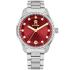 TOMMY HILFIGER TH85 Crystals Red Dial 36mm Silver Stainless Steel Bracelet 1782794 - 0