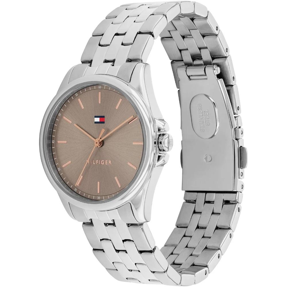 TOMMY HILFIGER Jade Brown Dial 29mm Silver Stainless Steel Bracelet 1782801