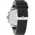 TOMMY HILFIGER Jimmy Multifunction 44mm Silver Stainless Steel Black Leather Strap 1791947 - 2