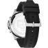 TOMMY HILFIGER Bryan Multifunction Black Dial 46mm Silver Stainless Steel Black Rubber Strap 1792111 - 2