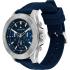 TOMMY HILFIGER Bryan Multifunction Blue Dial 46mm Silver Stainless Steel Blue Rubber Strap 1792112 - 1