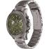 TOMMY HILFIGER Bryan Multifunction Green Dial 46mm Gray Stainless Steel Bracelet 1792115 - 1