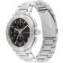 TOMMY HILFIGER Lorenzo Multifunction Black Dial 44mm Silver Stainless Steel Bracelet 1792116 - 1