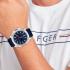 TOMMY HILFIGER Windsurf Blue Dial 46mm Silver Stainless Steel Blue Rubber Strap 1792134 - 3