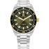 TOMMY HILFIGER TH85 Automatic Green Dial 40mm Silver Stainless Steel Bracelet 1792155 - 0